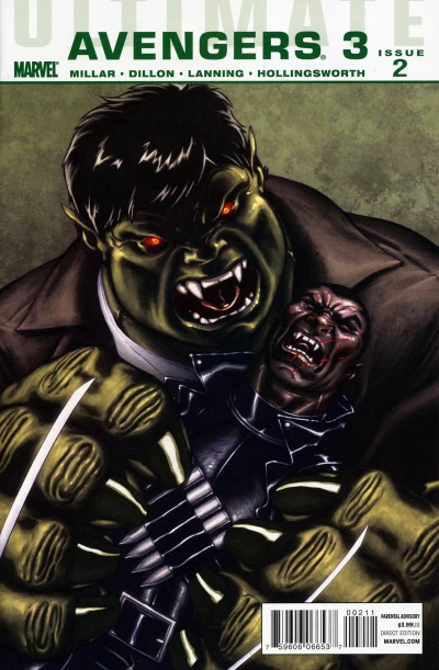 Cover of Blade Versus The Avengers, Part Two of Six