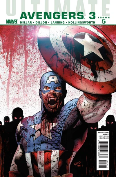 Cover of Blade versus the Avengers, Part Five