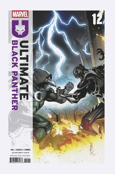 Cover of Ultimate Black Panther #12