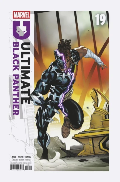 Cover of Ultimate Black Panther #19