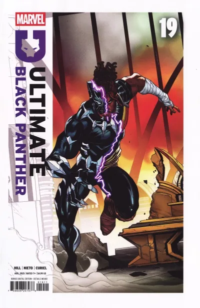 Cover of Ultimate Black Panther #19