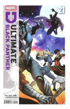 Cover of Ultimate Black Panther #21