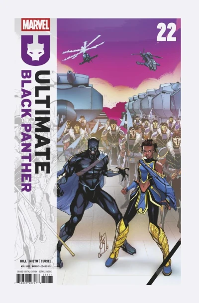 Cover of Ultimate Black Panther #22