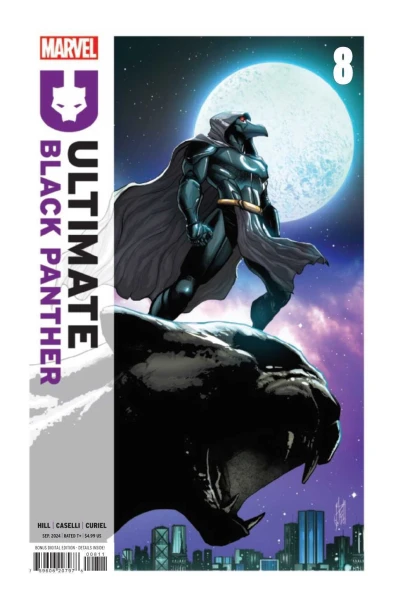 Cover of Ultimate Black Panther #8