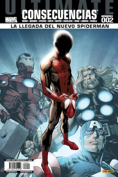 Cover of La llegada del nuevo Spiderman