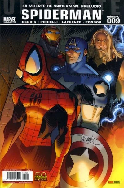 Cover of La muerte de Spiderman: Preludio