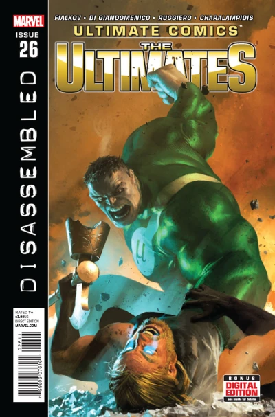 Cover of Disassembled Part 2; The Dark Ultimates?!