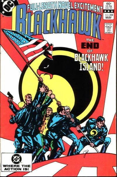 Cover of "The Death of Blackhawk Island"