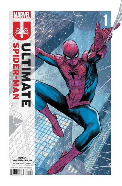 Cover of Ultimate Spider-Man (2024) #1: Ultimate Spider-Man (2024) #1
