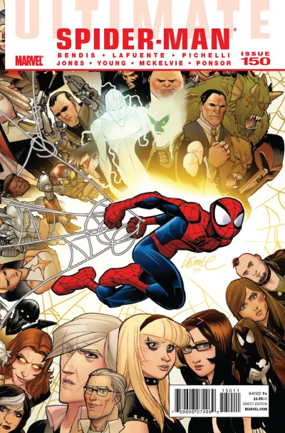 Cover of Spidey's 150th Anniversay Special