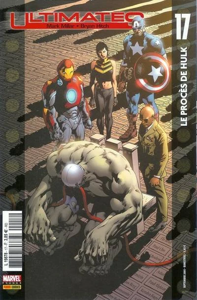 Cover of Le procès de Hulk