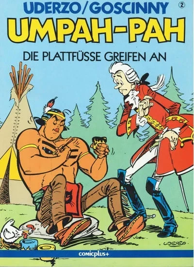 Cover of Die Plattfüsse greifen an