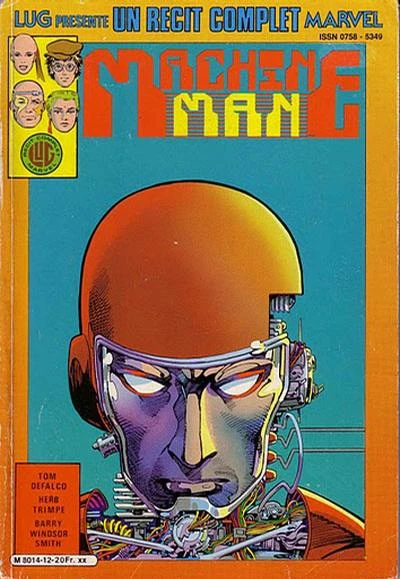 Cover of Machine Man
