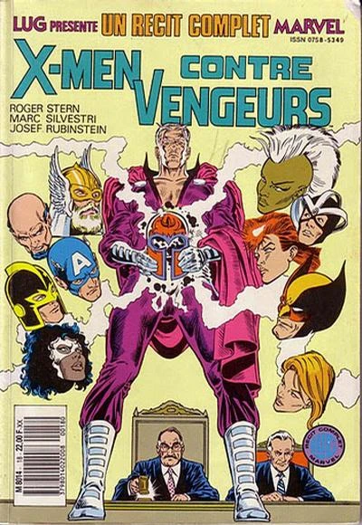 Cover of X-Men Contre Vengeurs