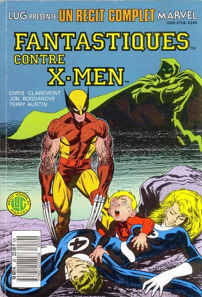 Cover of Fantastiques Contre X-Men