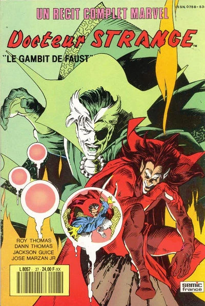 Cover of Docteur Strange: Le Gambit de Faust