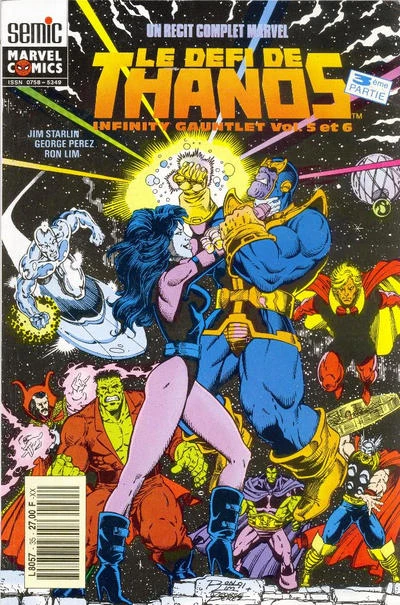 Cover of Le Defi de Thanos