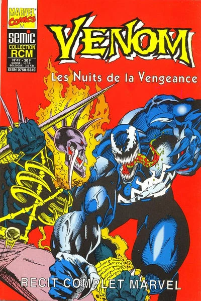 Cover of Venom: Les Nuits de la Vengeance