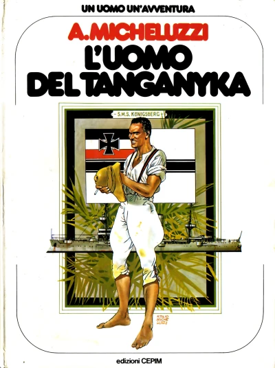 Cover of L'uomo del Tanganyka