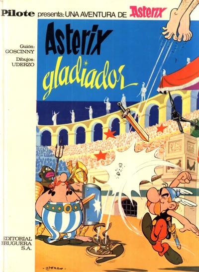 Cover of Astérix gladiador