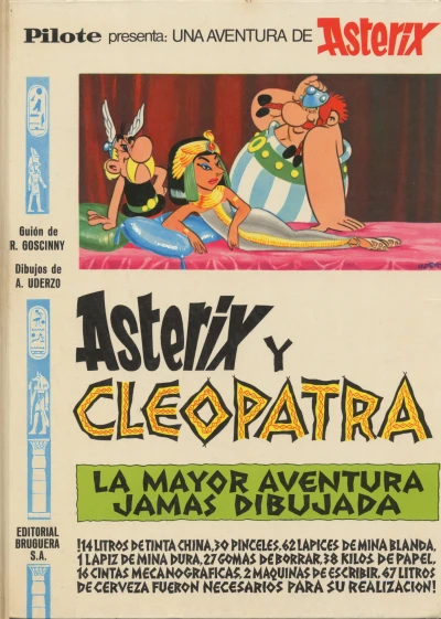 Cover of Astérix y Cleopatra