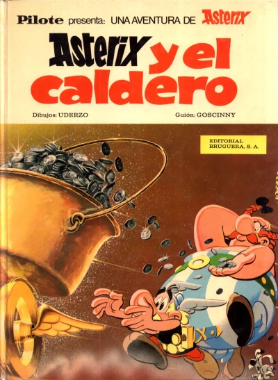 Cover of Astérix y el caldero