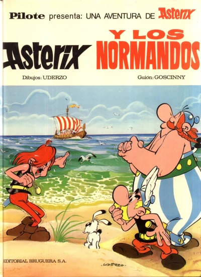 Cover of Astérix y los normandos
