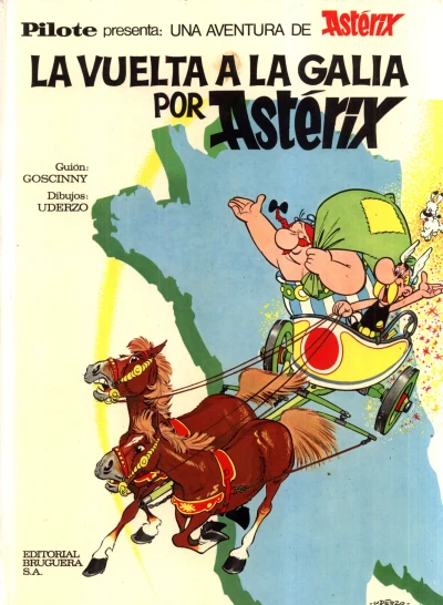 Cover of La vuelta a la Galia por Astérix