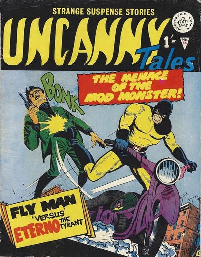 Cover of The Menace of the Mod Monster