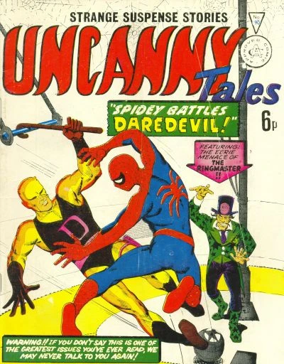 Cover of Spidey Battles Daredevil!