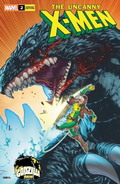 Cover of David Baldeón Godzilla Variant
