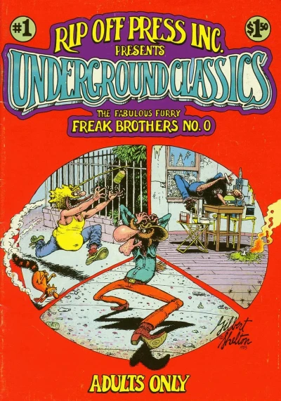 Cover of The Fabulous Furry Freak Brothers # 0