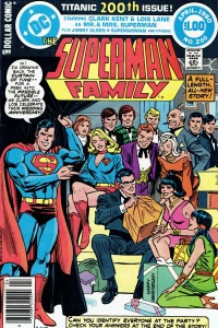 Unhappy Anniversary / The Thief at Sky's Edge! / Clark Kent's Frantic Fan / Something Swims the Time Stream / Celebration