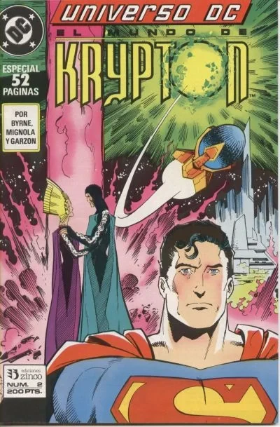 Cover of El Mundo de Krypton