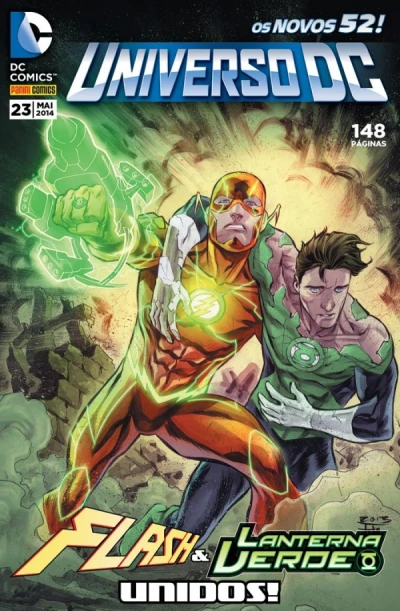 Cover of Flash e Lanterna Verde Unidos!