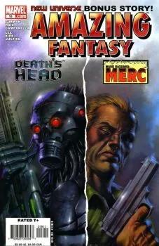 Cover of Unnatural Selection/Untold Tales of the New Universe: Mark Hazzard: Merc