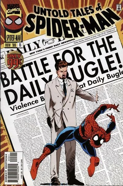 Cover of The Battle For the Daily Bugle!