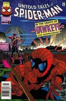 Cover of Spidey Battles Hawkeye the Marksman!