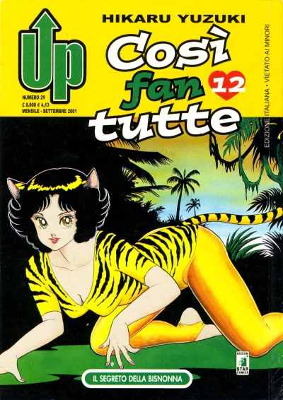 Cover of Così fan tutte 12: Il segreto della bisnonna