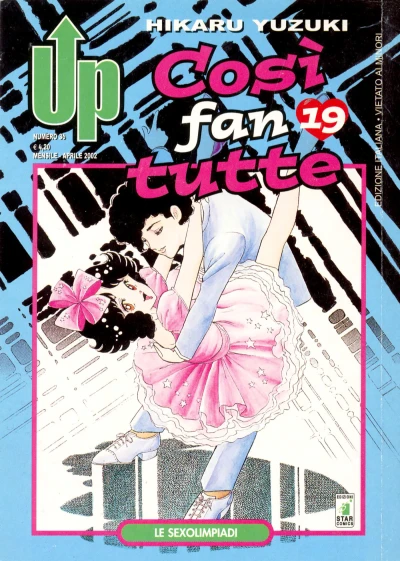 Cover of Così fan tutte 19: Le sexolimpiadi