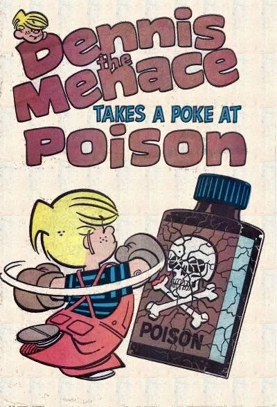 Cover of Dennis the Menace Takes a Poke at Poison