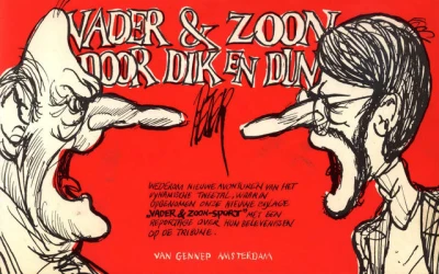 Cover of Door dik en dun