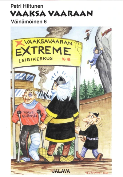 Cover of Vaaksa vaaraan/A length to danger