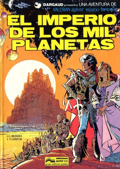 Cover of El imperio de los mil planetas