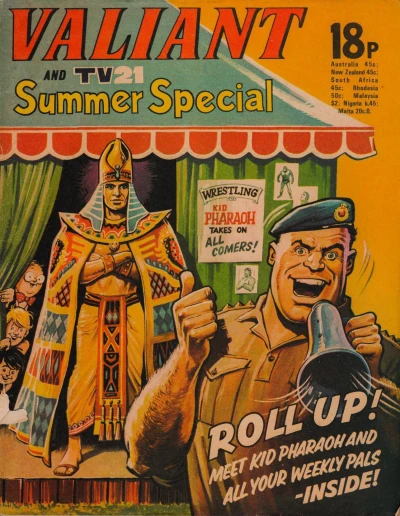 Cover of Valiant and TV21 Summer Special
