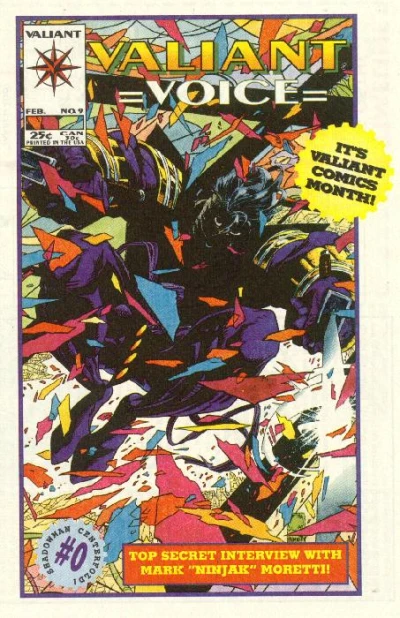 Cover of It's Valiants Comics Month