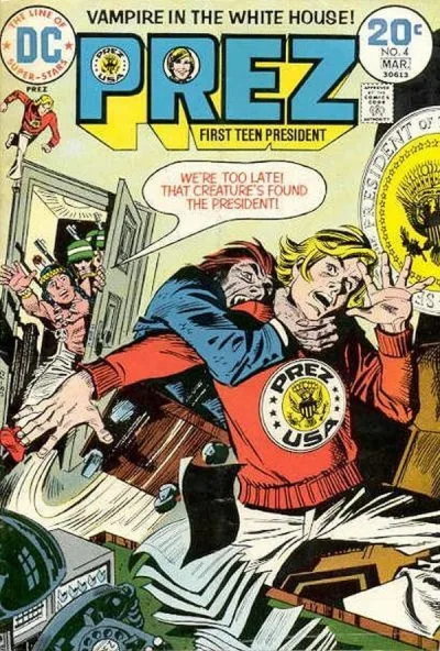 Cover of Vampire In The White House!