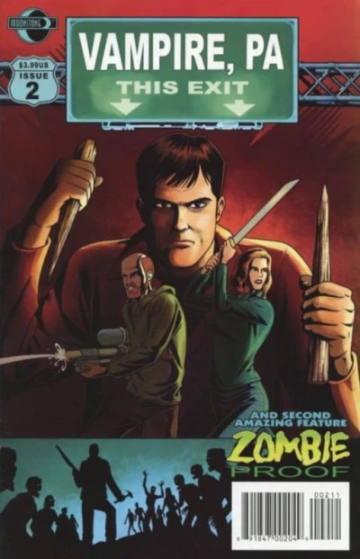 Cover of Pittsburgh Noir, Part 2; Zombie-Proof- Zombie Zoo "The World That Was"