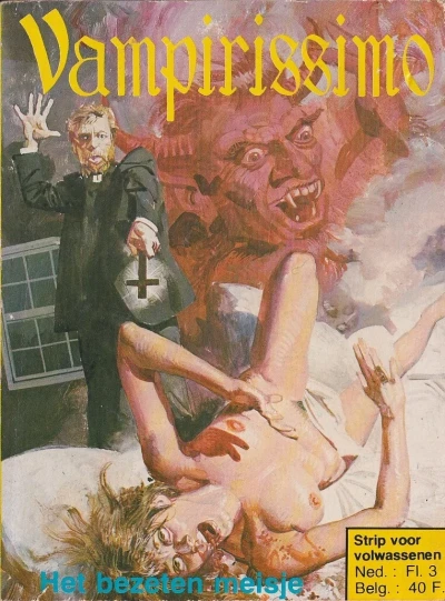 Cover of Het bezeten meisje