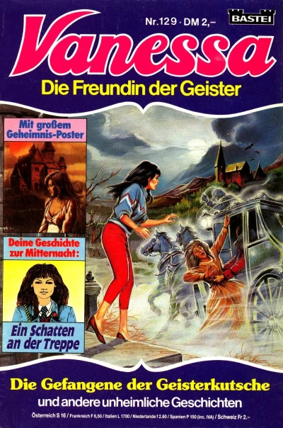 Cover of Die Gefangene der Geisterkutsche